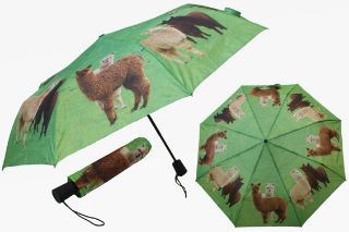 Obrázek z Deštník skládací 29cm - lama (12) 